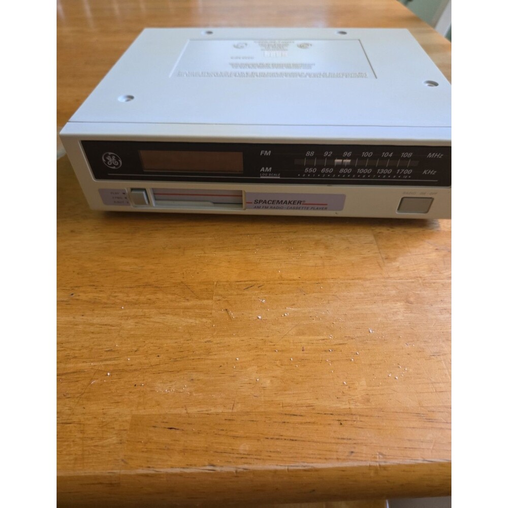 GE T4260A Radio/ Cassette Player Tested/ Working